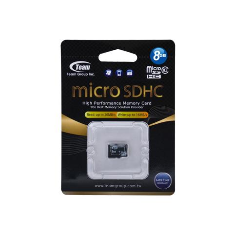 Micro SDHC Class 10 8GB, 8 GB, Micro Secure Digital High-Capacity (MicroSDHC) , 20 MB / s, Nero, 0 - 60 C, -20 - 85 C - Foto 1